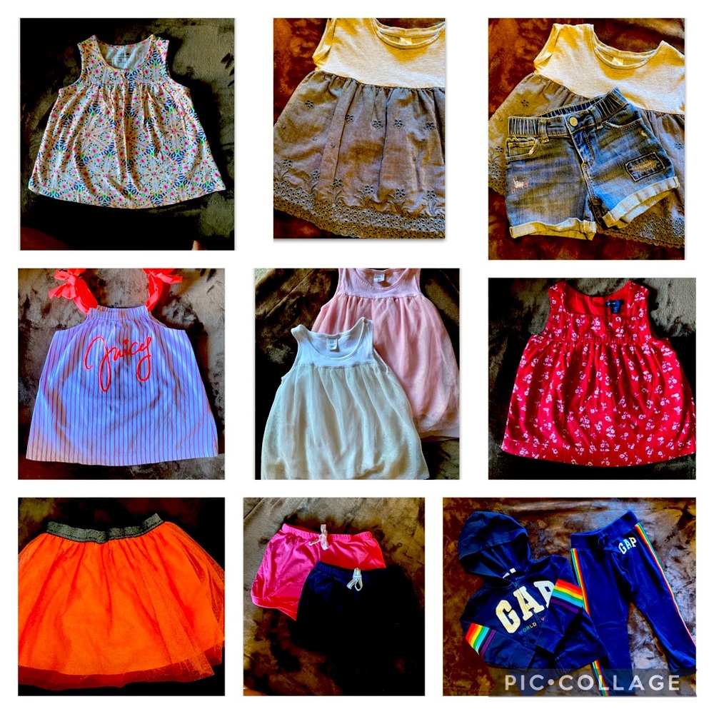 13 pc super cute girls 4 year old clothes lot!
